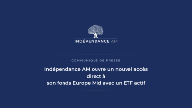 Indépendance AM ouvre un nouvel accès direct àson fonds Europe Mid avec un ETF acti