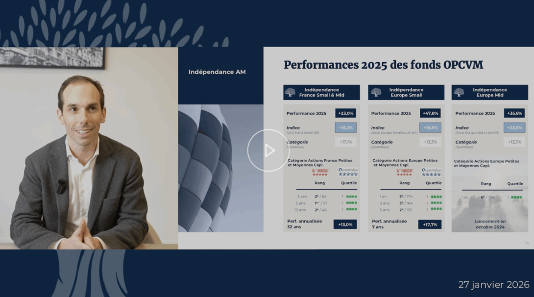 Punto de gestión Indépendance AM (27 de enero)